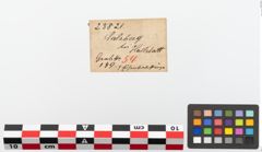 Etiketten zu Eisenhaken (NHMW-PRAE-023821)